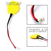 DBTLAP 1PCS Compatible para Cuaderno Motherboard Universal Batería BIOS COMS KTS CR2032W with Plug